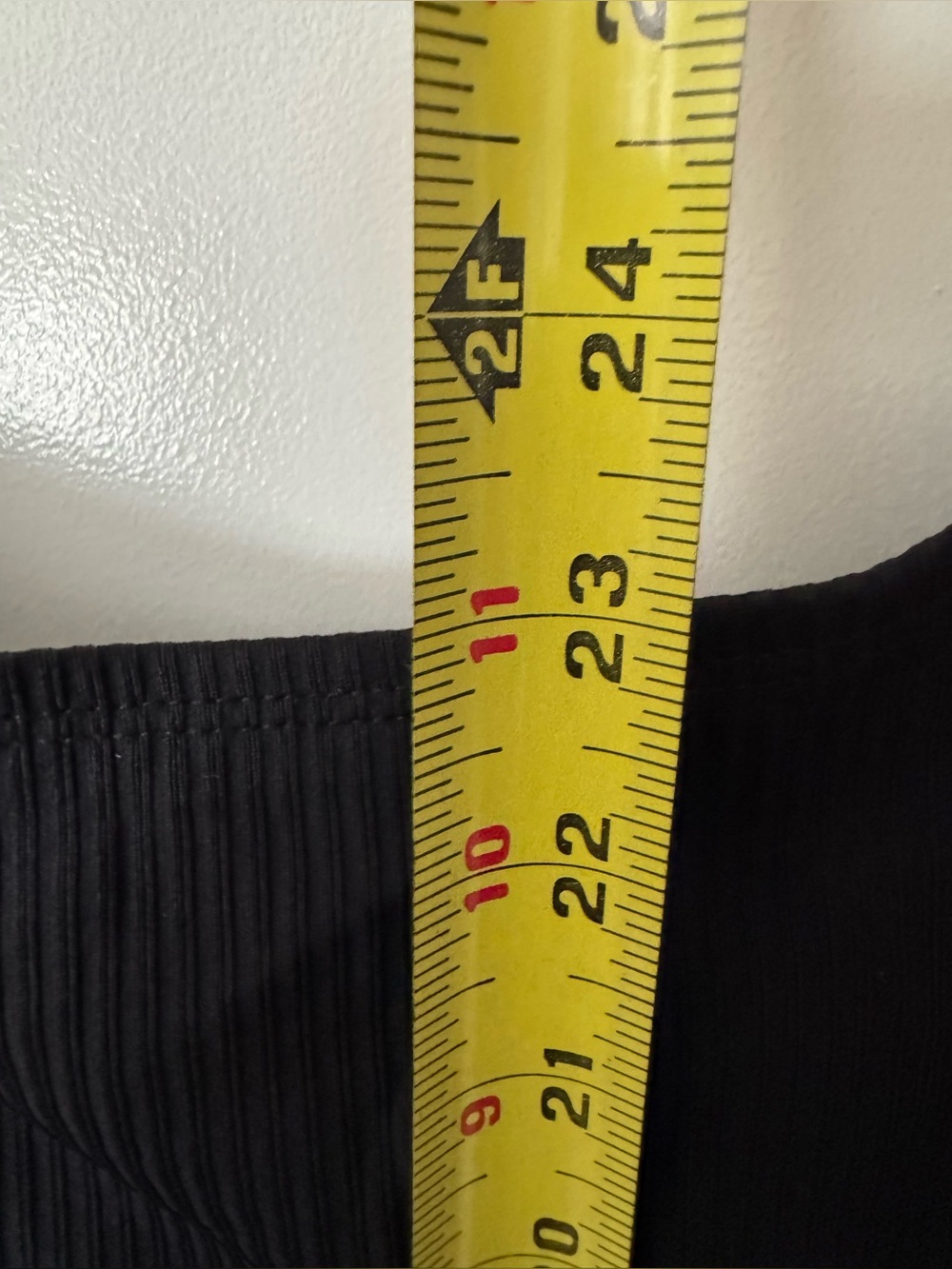 Andie Amalfi XL Long Torso Black Ribbed Swimsuit - Picture 8 of 8
